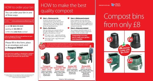 Compost bins from only Â£8