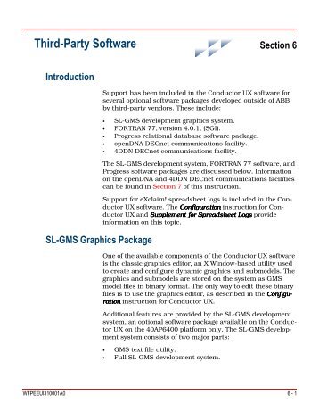 Third-Party Software - ABB SolutionsBank