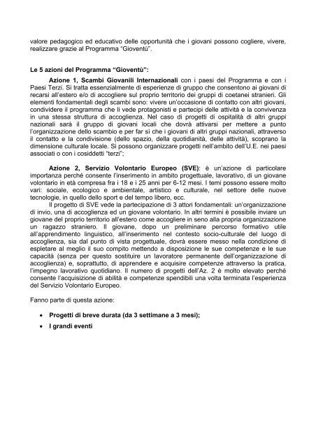 I FINANZIAMENTI EUROPEI : QUALI ... - Regione Molise