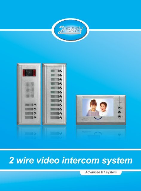 2 wire video intercom system - Schick Handel