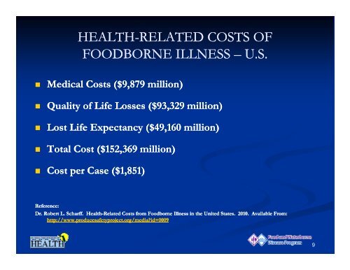 Food and Waterborne Disease Program