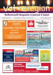 Welkenraedt-Magazine & Journal dÂ´Aubel - votre rÃ©gion