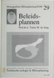 NATIONAAL MILIEUBELEIDSPLAN (NMP) - TU Delft