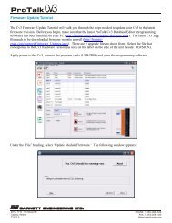 ProTalk Cv3 Firmware Update Tutorial