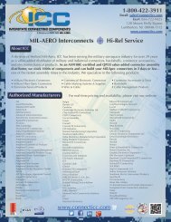 ICC Linecard - Interstate Connecting Components