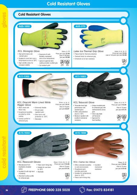 Cut Resistant Gloves - Anchor