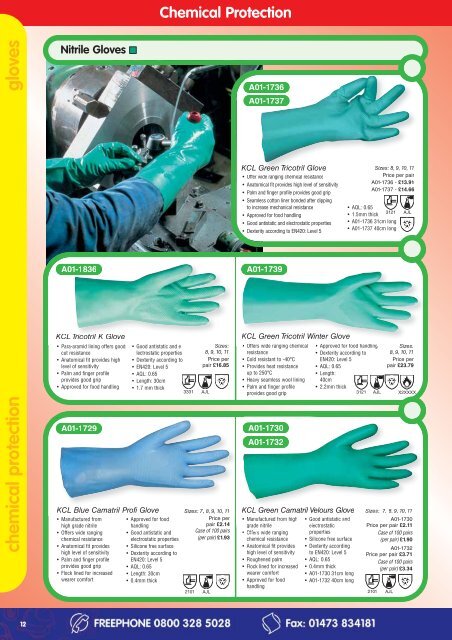 Cut Resistant Gloves - Anchor