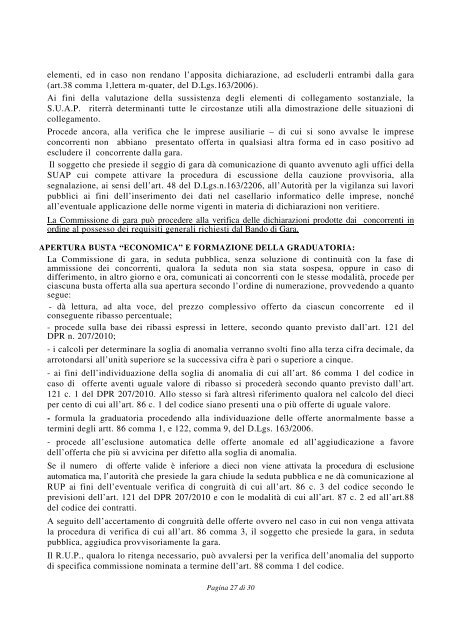 bando+ disciplinare - Regione Calabria