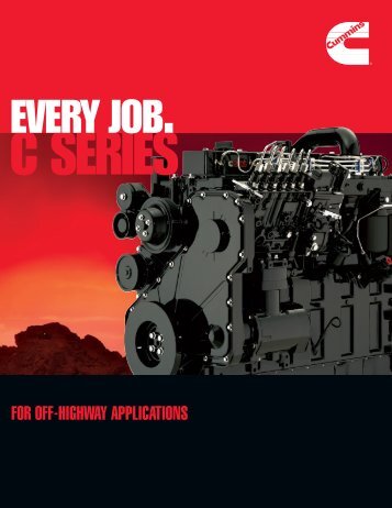 FOR OFF-HIGHWAY APPLICATIONS - Cummins Engines