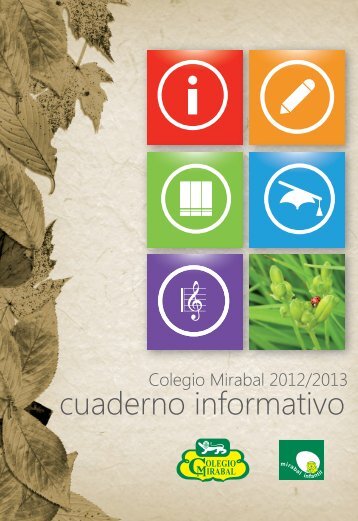cuaderno informativo - Colegio Mirabal