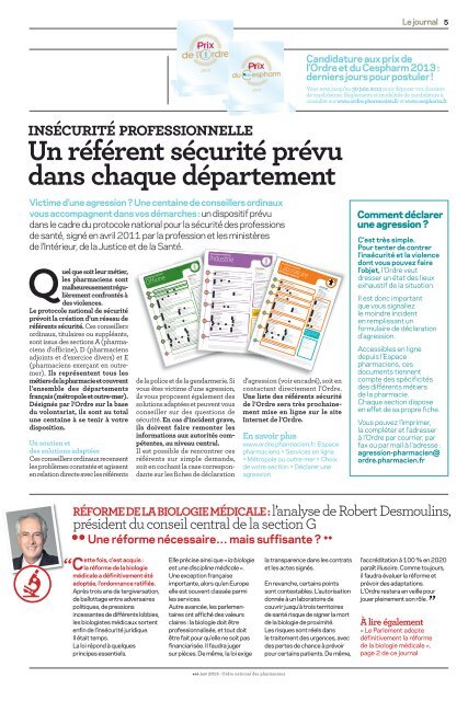 TÃ©lÃ©charger le PDF - Ordre National des Pharmaciens