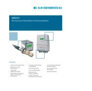 Microprocessor Electrodeless Conductivity ... - Klay Instruments