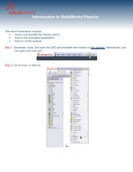 Introduction to SolidWorks Plastics - The SolidWorks Blog