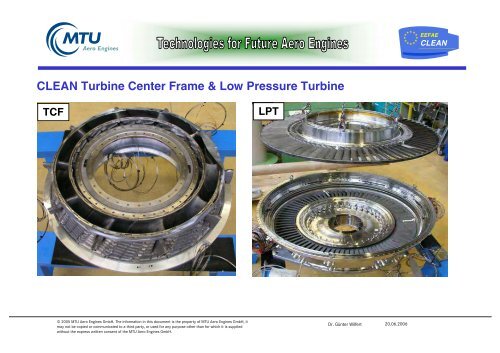 Validation of a High Efficient Low NOx core, a High Speed Turbine ...