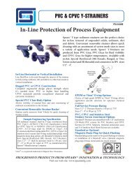 Spears Y-Strainer.pdf - Aetna Plastics Corporation