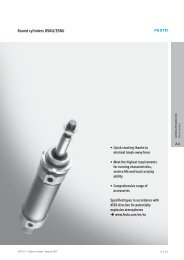 Short-stroke cylinders ADVC/AEVC - Tema