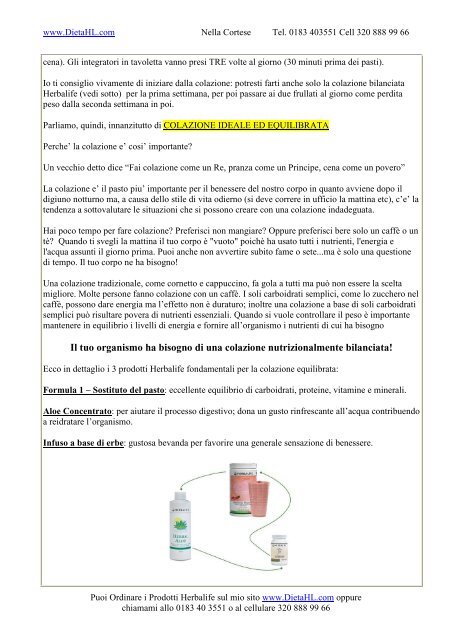 herbalife perde peso mentre viene assunto