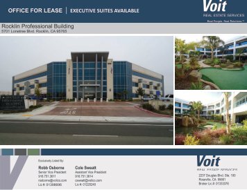 Rocklin Professional Building Brochure