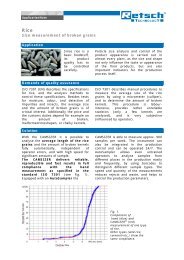 Rice, size measurement of broken grains [pdf] - MEP Instruments