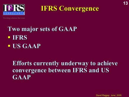 Harmonization of Accounting Standards withing the Caribbean & the ...