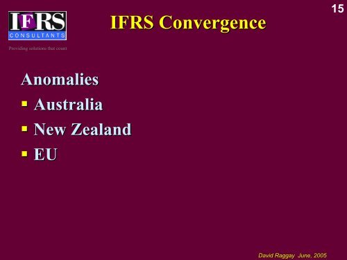 Harmonization of Accounting Standards withing the Caribbean & the ...