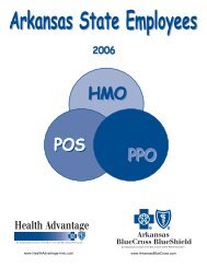 HMO POS PPO - Arkansas Blue Cross and Blue Shield