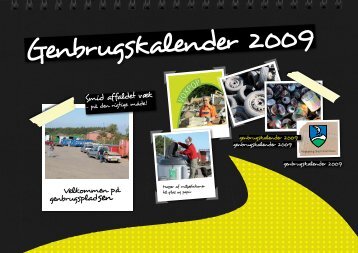 Genbrugskalender 2009 - Tankegang