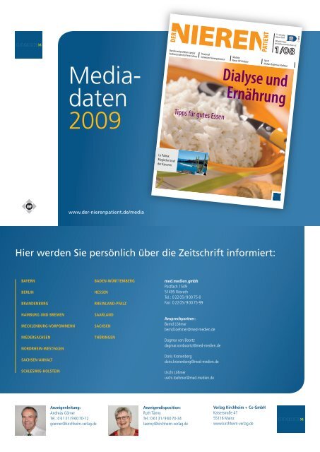 Media- daten 2009 - Kirchheim-Verlag