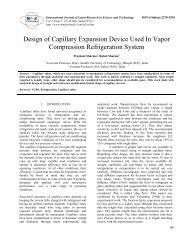 Design of Capillary Expansion Device Used In Vapor Compression ...