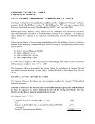 Listing Of Associated Company - Swiber Holdings Limited - Swissco ...