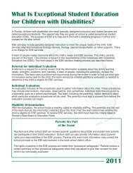 What Is Exceptional Student Education for Children with Disabilities?