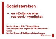 Socialstyrelsen fÃ¶relÃ¤sning