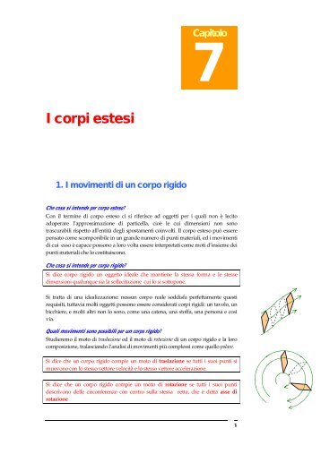 I corpi estesi - francescopoli.net