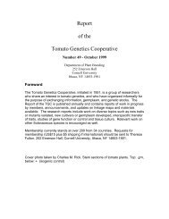 Volume 49 - Tomato Genetics Cooperative - University of Florida