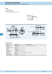 Magnetic Sensor MSK400/1 - SIKO Products
