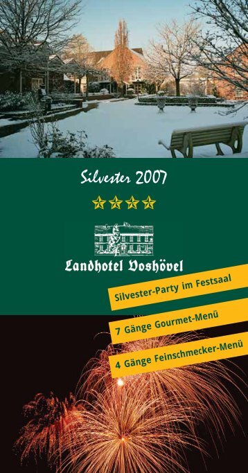 Silvester 2007 - Landhotel Voshövel