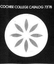 1977-1978 - Cochise College
