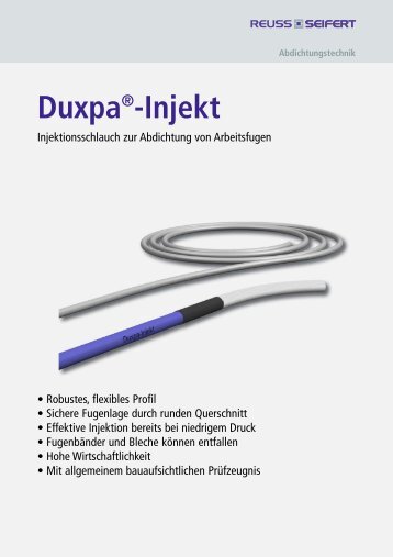 Duxpa Injekt - Reuss-Seifert GmbH