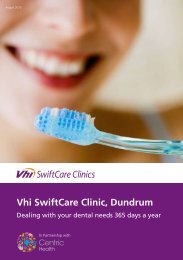 Vhi SwiftCare Clinics Dental Services