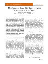 Mobile Agent Based Distributed Intrusion Detection System: A Survey