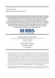 RBS Base Prospectus and Supplements 1-7 2012-11-05