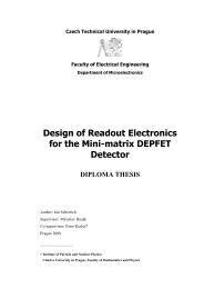 Design of Readout Electronics for the Mini-matrix DEPFET Detector