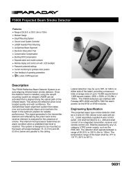 Description F5000 Projected Beam Smoke Detector - Siemens ...