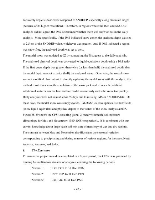 The NCEP Climate Forecast System Reanalysis - NOAA National ...