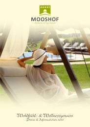 Neue Suiten 2012 - Hotel Mooshof