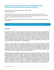 Pleistocene-Holocene Karstification of Barbados and its implications ...