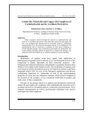 Cobalt (II), Nickel (II) and Copper (II) Complexes of Carbohydrazide ...