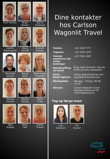 Velkommen til Carlson Wagonlit Travel