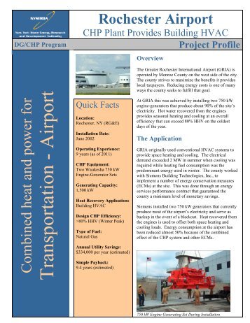 Rochester Airport CHP Site Fact Sheet - Open Hosting