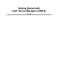 Getting Started with Intel Server Manager 8 - Viglen Download